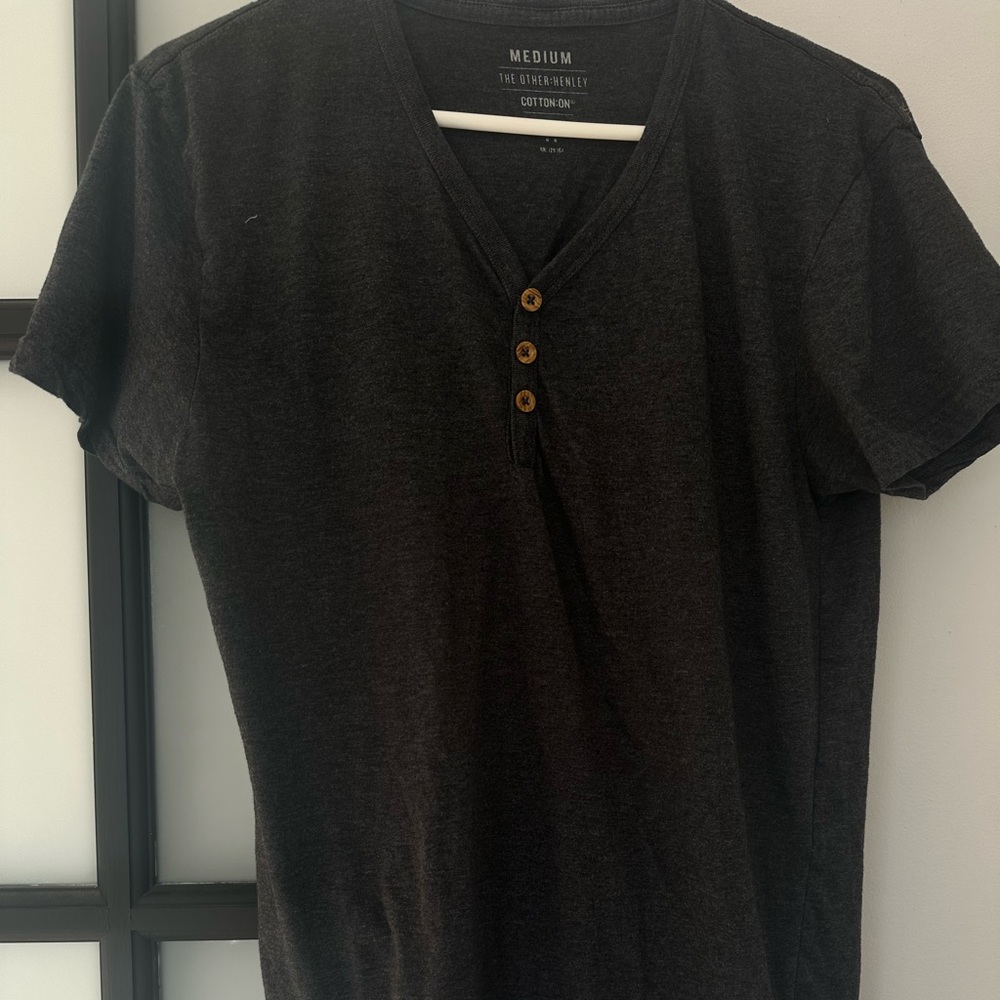 Cotton On Grey Henley